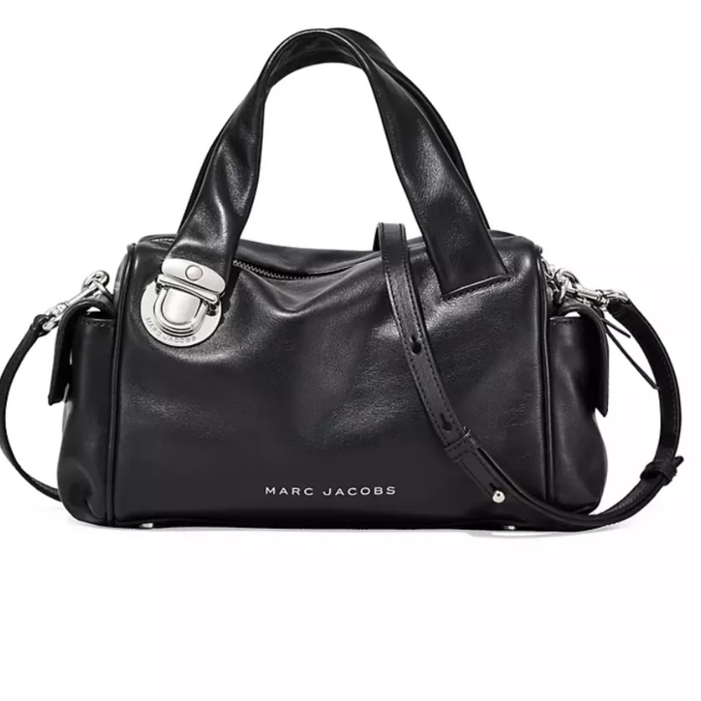 Marc Jacobs push lock satchel